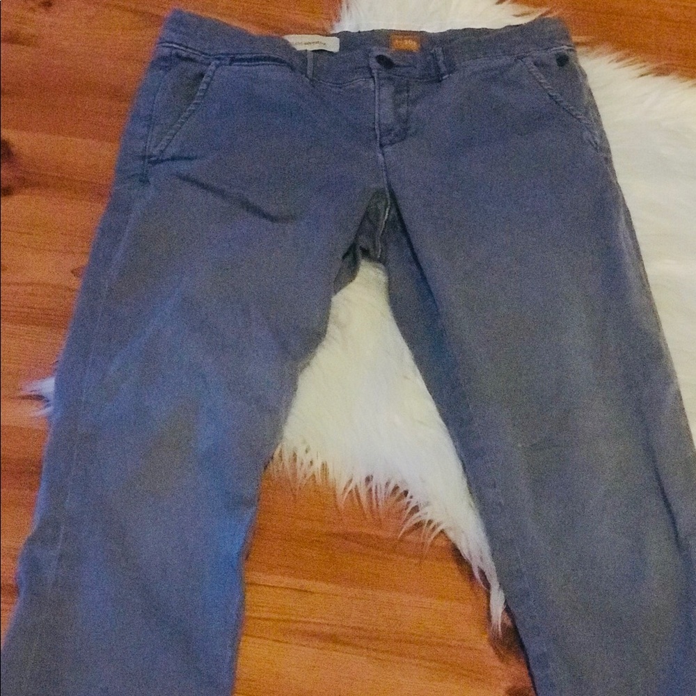 Anthropologie Pilcro & the letterpress capris 26P